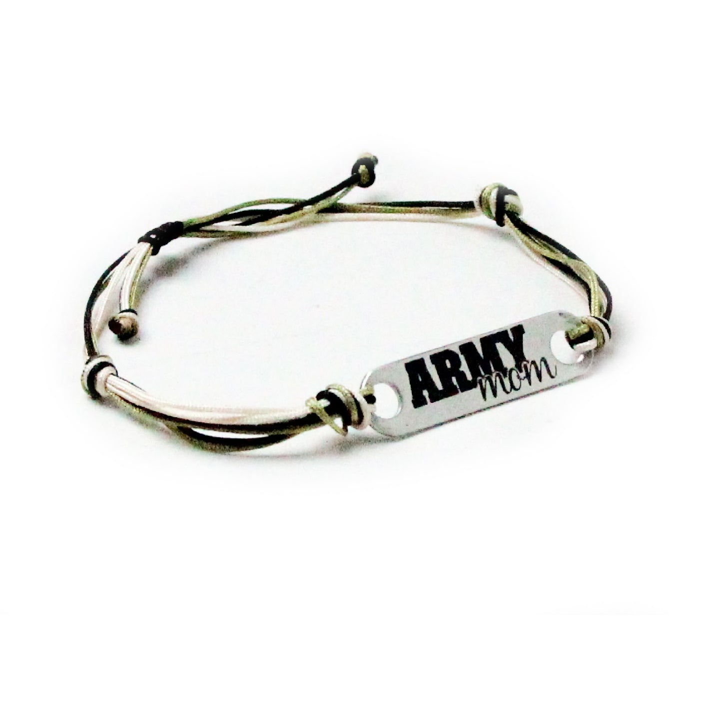 Military Mom Bar Bracelet