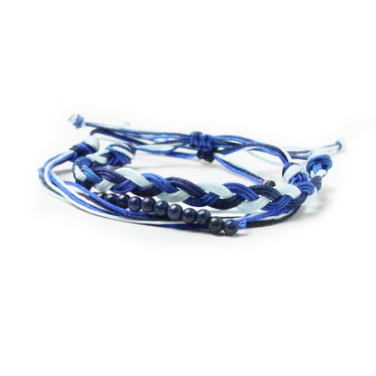 Blue Awareness Bracelet