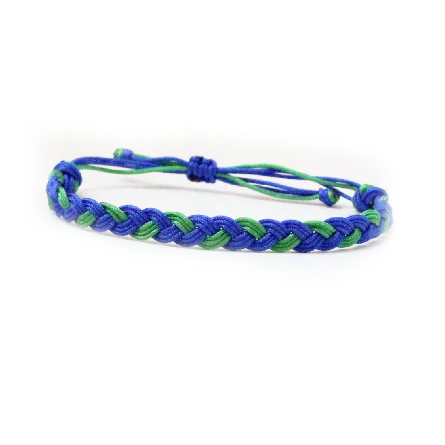Blue  & Green Awareness Bracelet