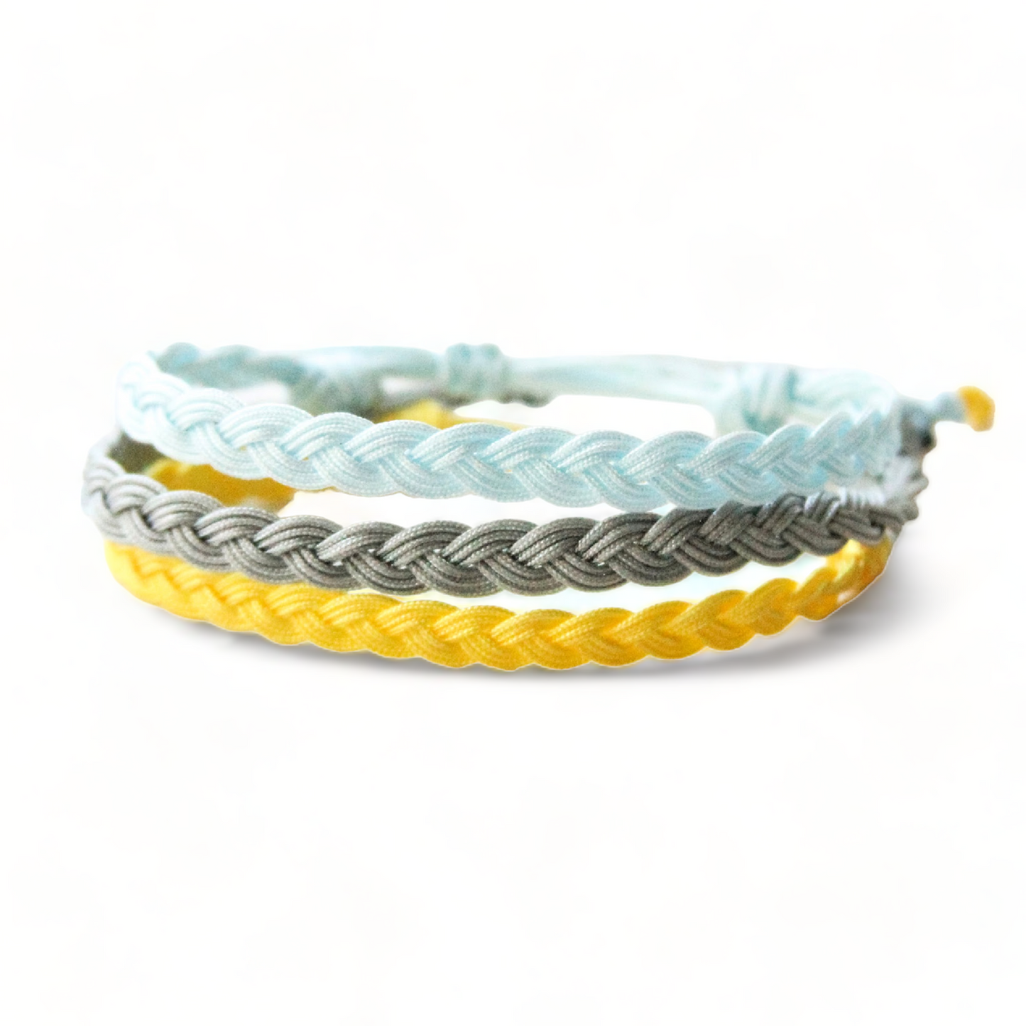 Cinderella Minimalist Braided Bracelet Set