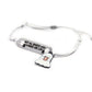 Not All Ghosts who Wander Bar Charm Bracelet