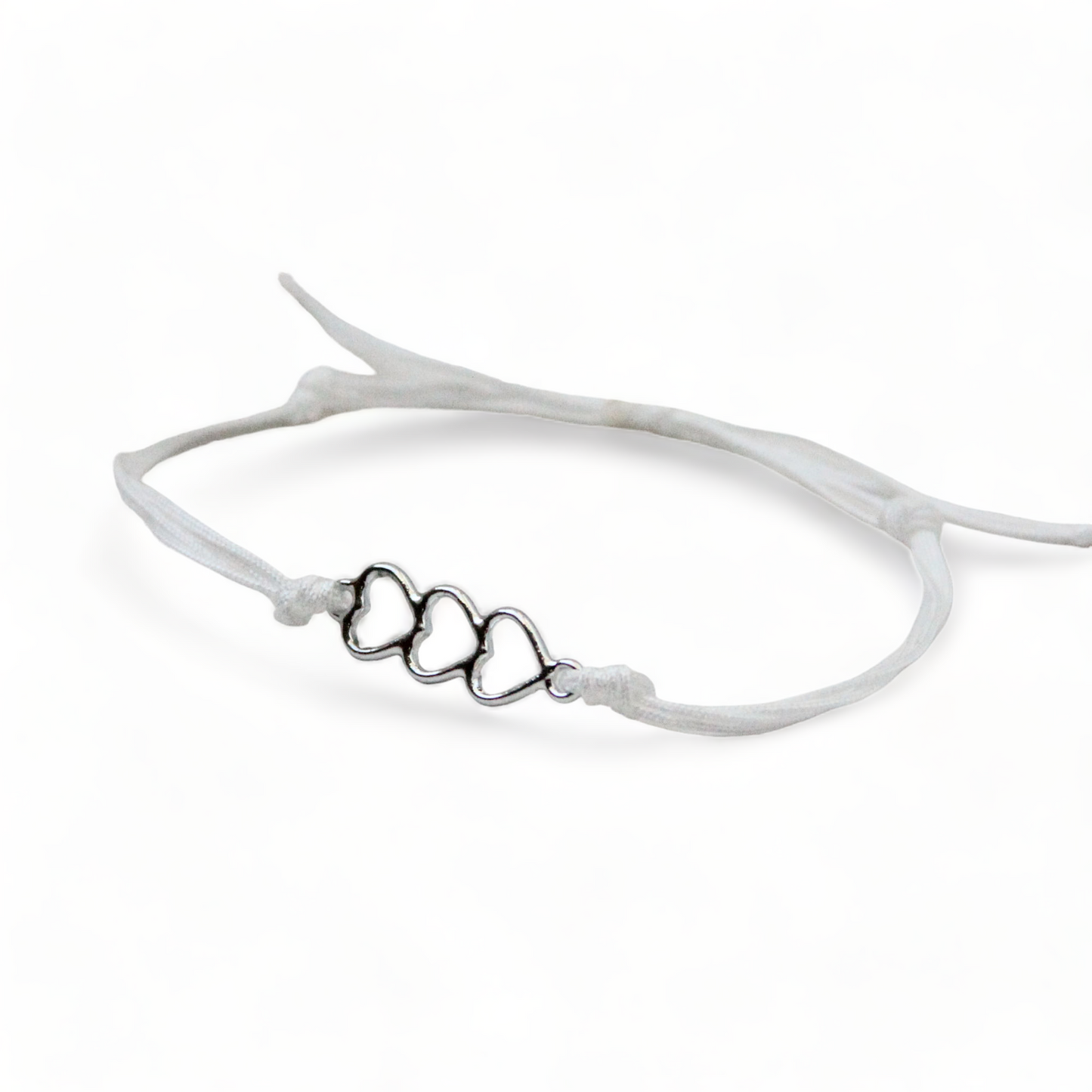 Triple Heart Connector Bracelet