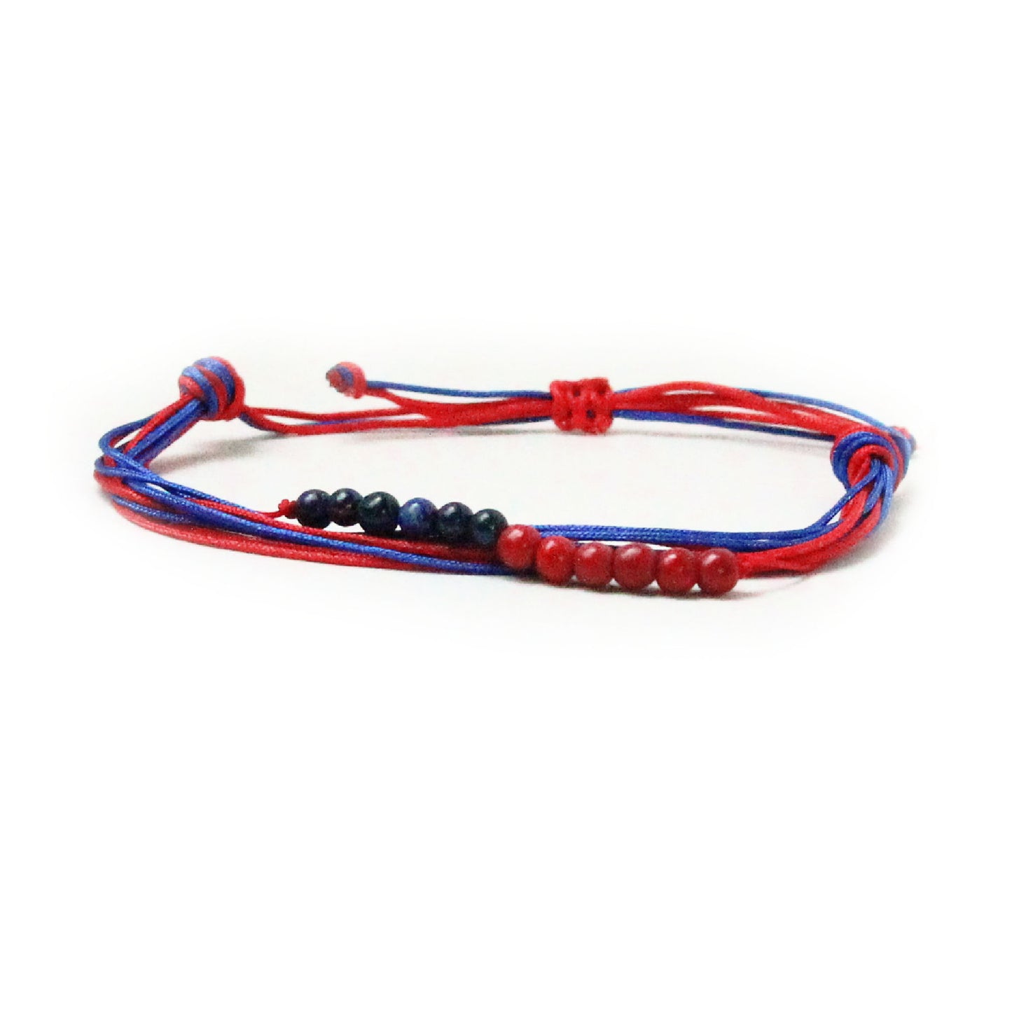 Red and Blue Awareness Bracelet