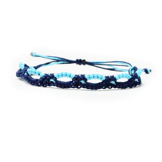 Wave Chain Knotted Bracelet