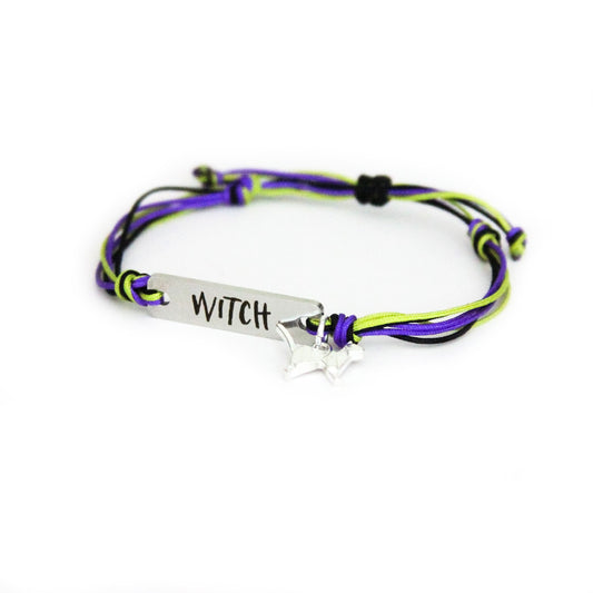 Witch Bar Charm Bracelet