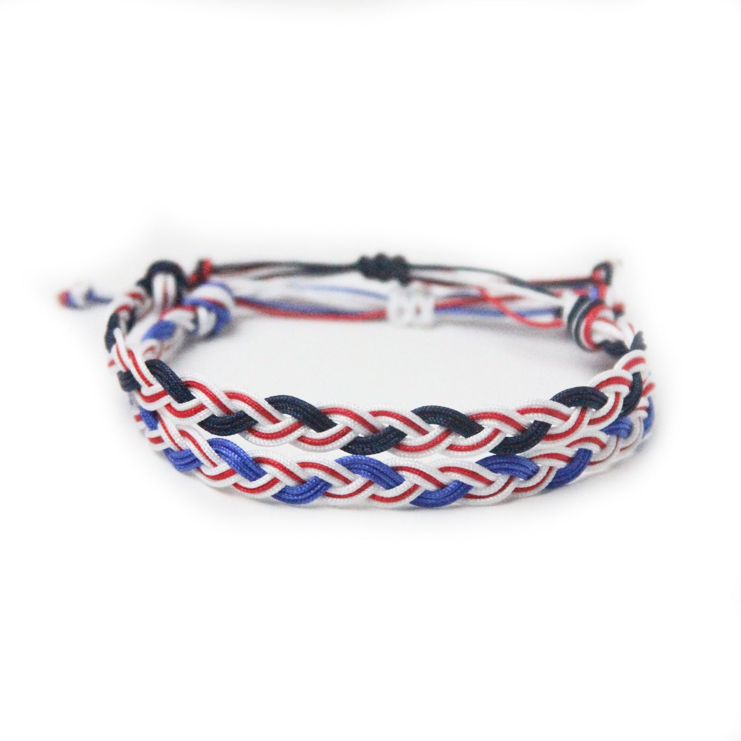 America Flag Braided Bracelet