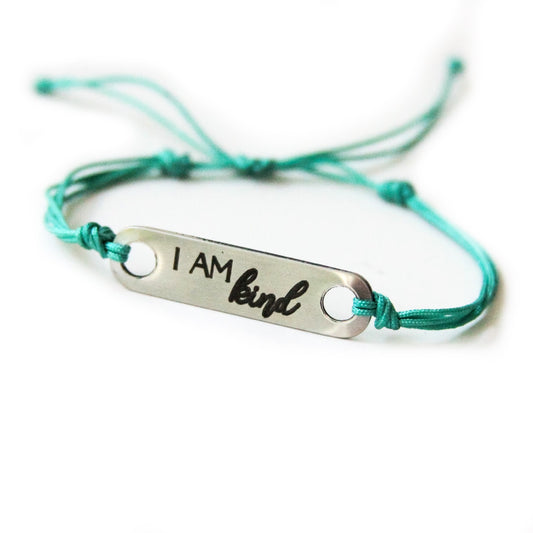 I Am Kind Affirmation Bracelet