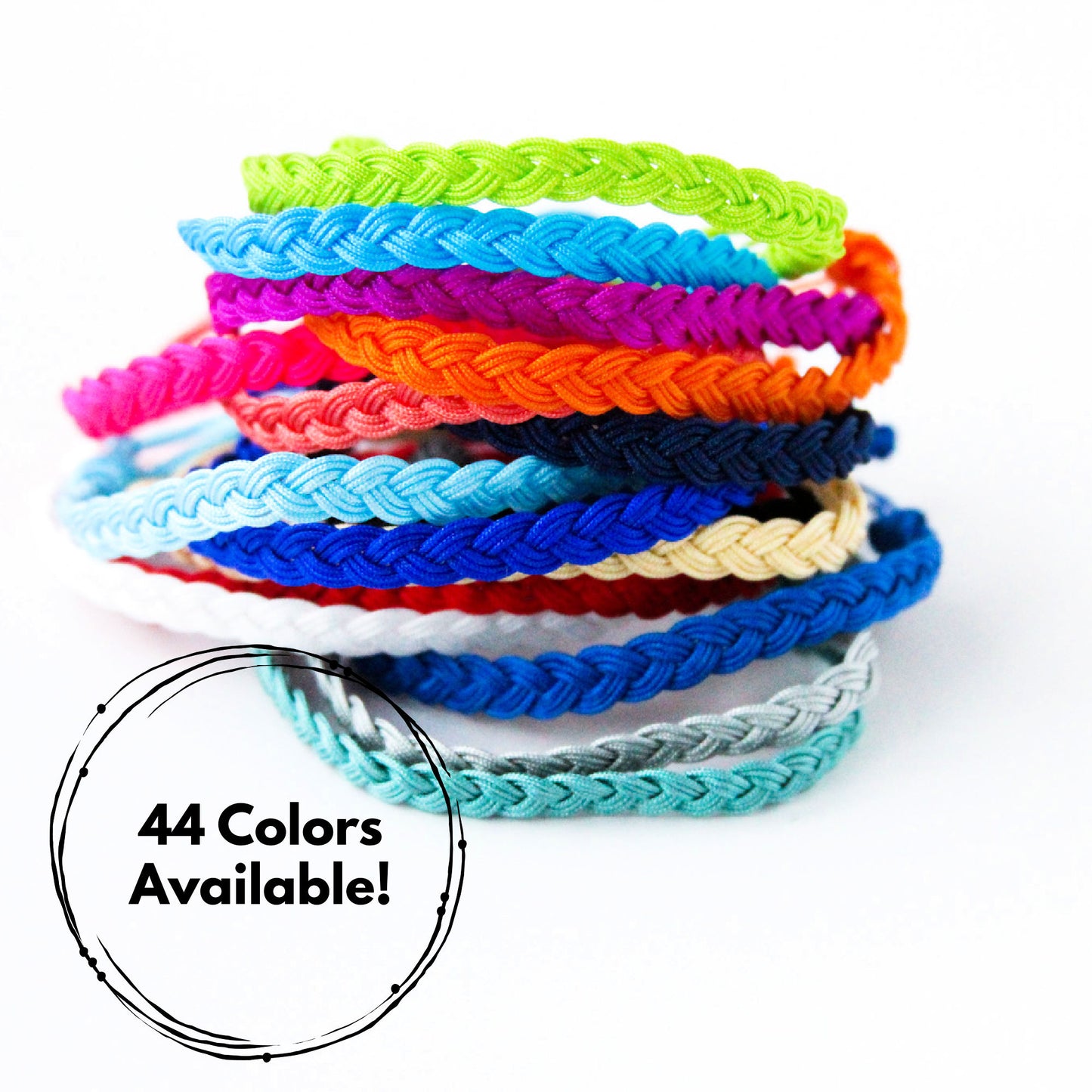 Single Color Braided Bracelet
